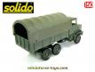 Le camion militaire Renault 180 GBC bâché miniature de Solido au 1/50e