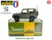 Le VLTT Peugeot P4 militaire en miniature de Solido au 1/43e