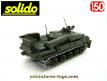 Un AMX 30 D niveleur dépanneur F1 en miniature militaire Solido au 1/50e