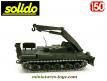 Un AMX 30 D niveleur dépanneur F1 en miniature militaire Solido au 1/50e