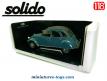 La Citroën 2cv 1966 bleue en voiture miniature par Solido au 1/18e