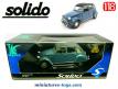 La Citroën 2cv 1966 bleue en voiture miniature par Solido au 1/18e