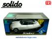 La Citroën DS19 berline 1963 blanche en voiture miniature par Solido au 1/18e