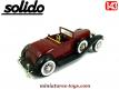 Le coupé Cord L29 1929 en miniature de Solido Âge d'or au 1/43e incomplet