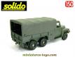 Le camion Acmat 6x6 cabine tôlée TPK4 20 SM3 miniature de Solido au 1/50e