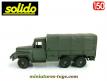 Le camion Acmat 6x6 cabine tôlée TPK4 20 SM3 miniature de Solido au 1/50e