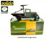 Le Citroën C4 F avec mitrailleuse Hotchkiss en miniature de Solido au 1/45e