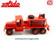 Le GMC 6x6 CCKW 353 citerne pompiers en miniature par Solido au 1/50e