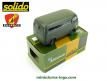 Le fourgon Peugeot D4 militaire en miniature de Solido au 1/50e