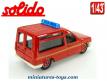 Le Renault Express pompiers en miniature de Solido au 1/43e