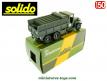 Le GMC CCKW 353 6x6 cabine bâchée transport de jerrycan par Solido au 1/50e