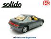 Le coupé Alfa Roméo 147 bleu métal en miniature par Solido au 1/43e