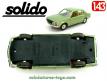 La Renault 18 verte en voiture miniature par Solido au 1/43e