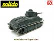 Le char Somua S35 allemand Beutepanzer en miniature Solido au 1/50e incomplet