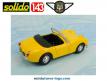 Le roadster Austin Healey sprite de 1958 par Solido en miniature au 1/43e