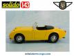 Le roadster Austin Healey sprite de 1958 par Solido en miniature au 1/43e