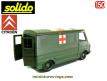 Le Citroën C35 ambulance militaire en miniature de Solido au 1/50e