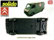 Le Citroën C35 ambulance militaire en miniature de Solido au 1/50e