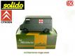 Le Citroën C35 ambulance militaire en miniature par Solido au 1/50e