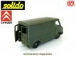 Le Citroën C35 ambulance militaire en miniature par Solido au 1/50e