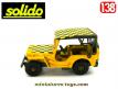 La Jeep Willys Follow-me en miniature militaire de Solido au 1/38e