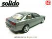 La berline Alfa Romeo 166 grise en miniature par Solido au 1/43e incomplète