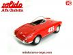 Le Spider Alfa Roméo Giulietta de 1958 en miniature par Solido au 1/43e