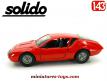 Le coupé Alpine Renault A310 rouge en miniature Solido au 1/43e