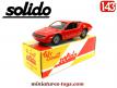 Le coupé Alpine Renault A310 rouge en miniature Solido au 1/43e