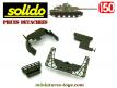 Le blindage Brenus du char AMX 30 B2 miniature de Solido Verem au 1/50e