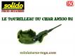 Le tourelleau vert avec mitrailleuse du char AMX30 B2 miniature de Solido