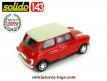 La Mini Austin Cooper S de 1969 par Solido en miniature au 1/43e