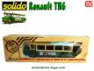Un autobus Renault TN 6 en miniature par Solido made in France au 1/50e