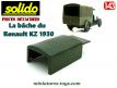 La bâche verte du Renault KZ militaire en miniature de Solido Verem au 1/43e