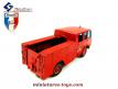 Le Berliet 770 KE Camiva Fourgon pompe pompiers de Solido au 1/50e incomplet