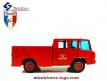 Le Berliet 770 KE Camiva Fourgon pompe pompiers de Solido au 1/50e incomplet