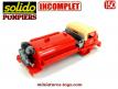 Le camion Berliet GBC 8KT 6x6 CCF pompiers de Solido au 1/50e incomplet