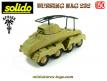 Le Bussing Nag 232 allemand sable en miniature de Solido au 1/50e