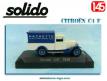 Le fourgon Citroën C4 F 1930 Hachette en miniature de Solido au 1/45e