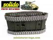 Deux chenilles métal pour le Sherman, le M41, Lee, Grant, Priest miniatures Solido