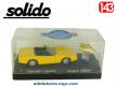 Le cabriolet Chevrolet Corvette de 1987 en miniature par Solido au 1/43e