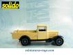 Le Citroën C4F 1930 de Solido au 1/45e incomplet