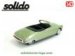 Le cabriolet DS 19 Citroën de 1961 par Solido en miniature au 1/43e