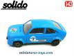 Le coupé AlfaSud Alfa Roméo bleu en miniature par Solido Cougar au 1/43e