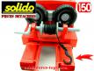 Le crochet pour le treuil du porte char Berliet T12 miniature Solido Verem
