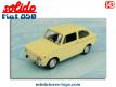 La Fiat 850 beige de 1969 en miniature par Solido au 1/43e