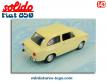 La Fiat 850 beige de 1969 en miniature par Solido au 1/43e