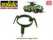 La circulaire de mitrailleuse du Combat car Ford M20 miniature Solido au 1/50e