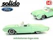 La Ford Thunderbird verte modèle 1961 en miniature de Solido au 1/43e