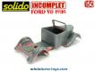 Le Ford V8 1936 miniature de Solido incomplet au 1/50e
